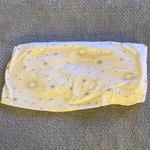 Star and Moon Patterned Pillowcase